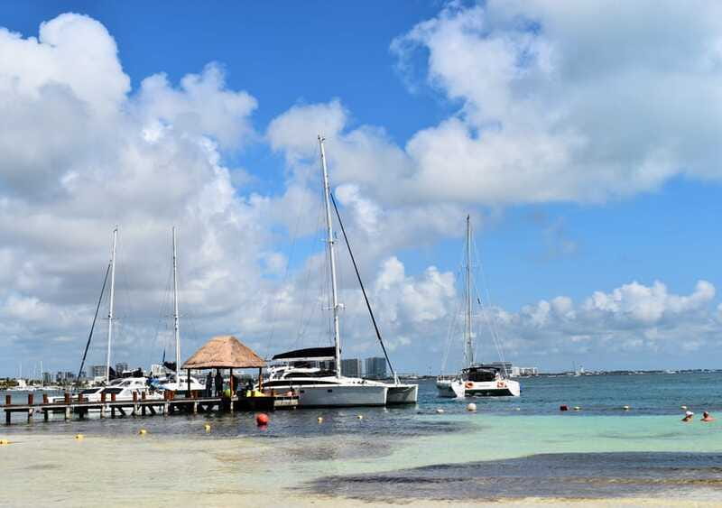 Cancun: Isla Mujeres Catamaran with buffet, drinks & snorkel - Sailing from Marina Cun Maran at 9:30 am