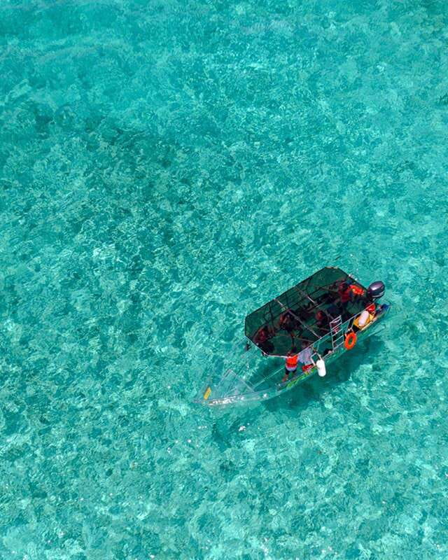 Cancún: Nichupté Lagoon Transparent Boat Tour with Drinks - Finding Marina Kaybal Without a Wrong Turn