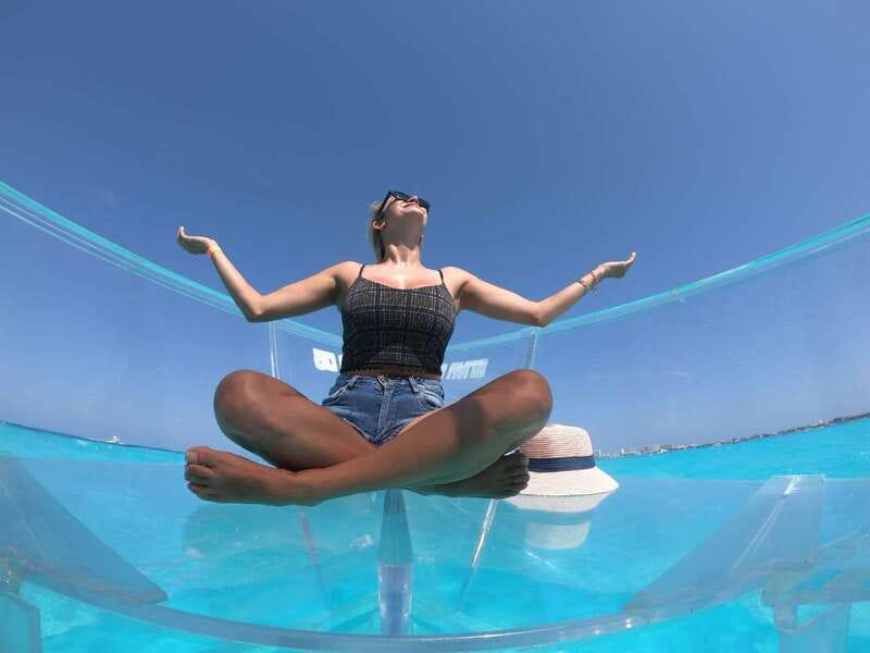 Cancun: Transparent Boat Tour with Drinks - Key points at a glance
