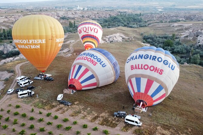 Cappadocia Hot Air Balloon Ride - After landing: certificate and celebratory drink