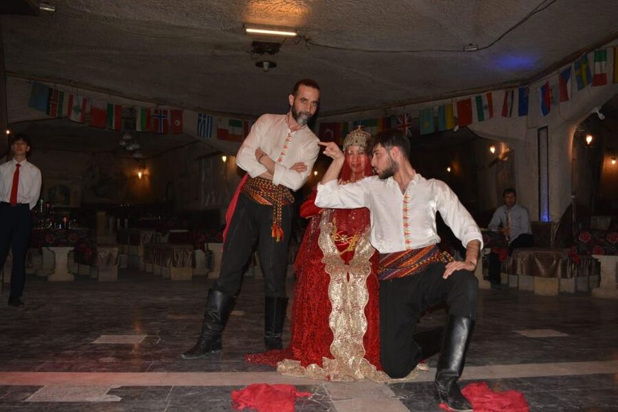 Cappadocia: Traditional Turkish Performance Night with Drink - The mock wedding gives the evening its story
