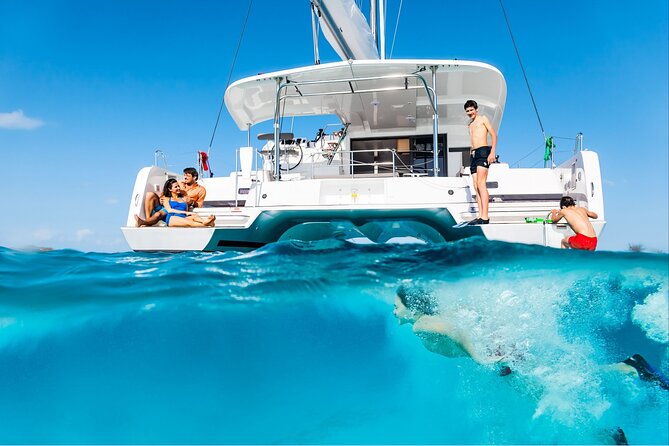 Catamaran Day & Sunset Cruises with meals Drinks and transportation - Key points at a glance