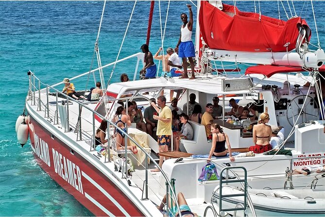 Catamaran Party Cruise and Snorkeling in Montego Bay - Sailing along Saint James Parish