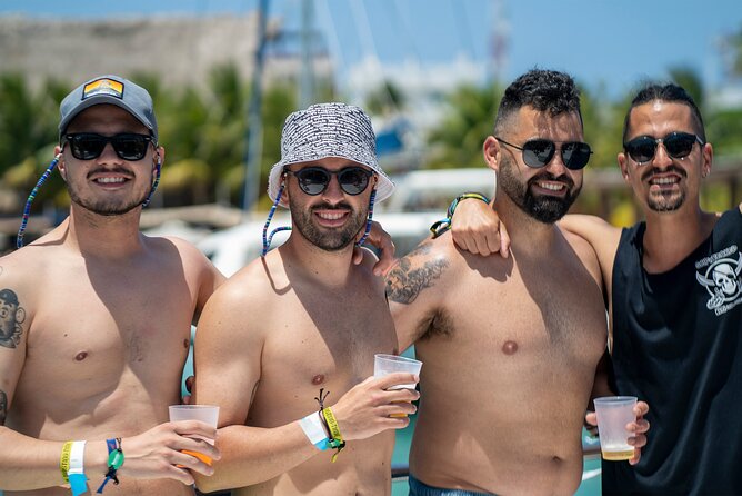Catamaran Tour to Isla Mujeres Open bar and Lunch - Two and a half hours at Albatros Beach Club