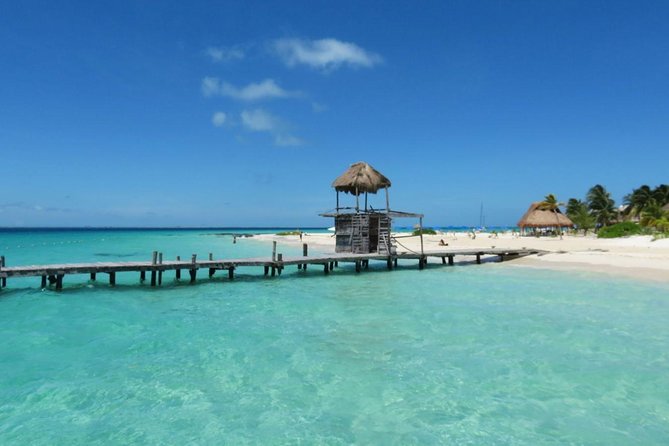 Catamaran Tour to Isla Mujeres, Open bar, Lunch, Snorkeling, Beach Club Included - Buffet lunch and beach club time