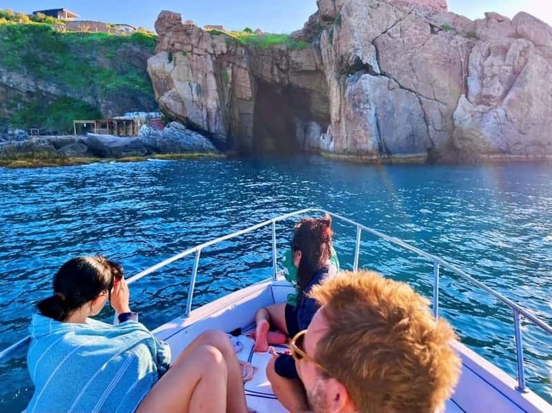 Cefalù: Mini Yacht Tour with Caves, Snorkeling, and Open Bar Aperitif - Kalura Beach and the first swim