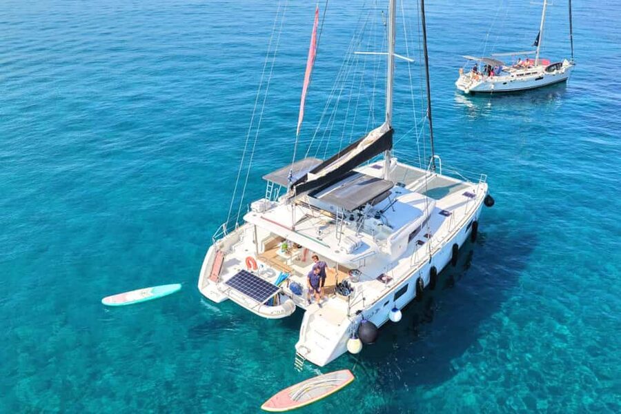 Chania Old Port: All-inclusive Catamaran Trip Agioi Theodori - Space, service, and the feel of the catamaran