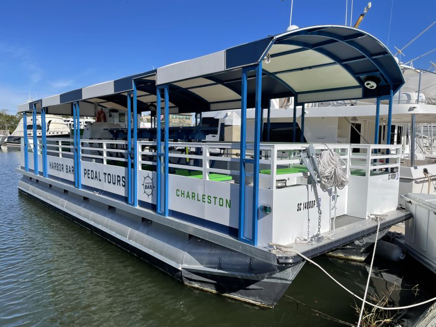 Charleston: Harbor Bar Pedal Boat Party Cruise - Key points to know before you book