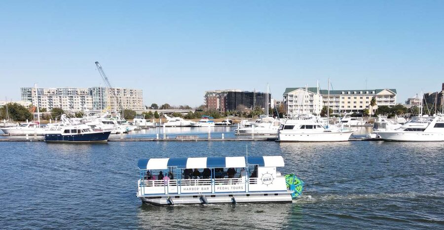Charleston: Harbor Bar Pedal Boat Party Cruise - What this Charleston party cruise is really about