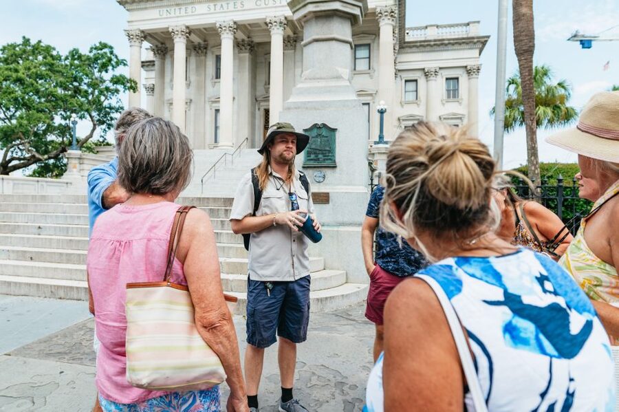 Charleston: Speakeasy Sagas Prohibition Pub Crawl - Starting at the East Bay Street Custom House