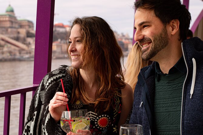 Cocktail Cruise and City Views on the Danube in Budapest - Gellért Hill, Liberty Bridge, and the southern riverfront
