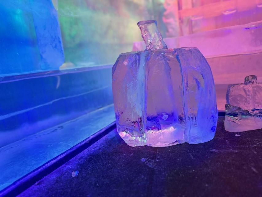Cologne: IceBar Entry Ticket with Drinks - Getting dressed for the frozen room
