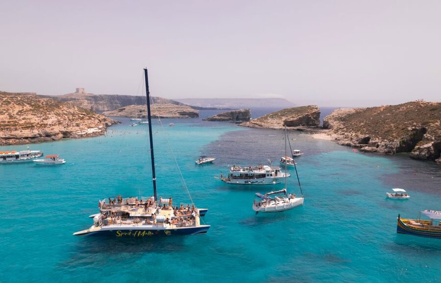 Comino: Blue Lagoon Catamaran Cruise with Lunch and Open Bar - What the Spirit of Malta cruise is really like