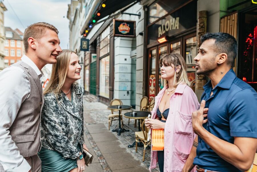 Copenhagen: Guided Party Pub Crawl with 4 Shots and 1 Drink - What the guide adds to the night