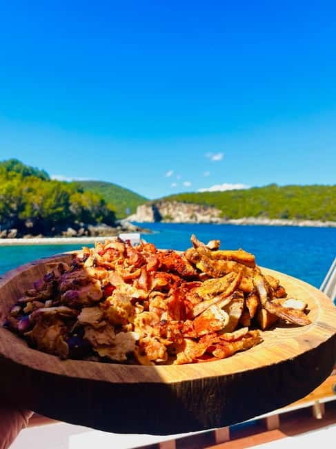 Corfu: Blue Lagoon and Cave Cruise with Drinks and Lunch - Leaving Benitses for the Ionian Sea