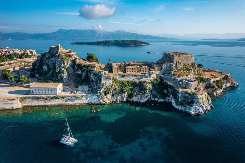 Corfu Sunset Cruise Escape with live DJ, drinks and snacks - Seeing Corfu’s landmarks from the Ionian Sea