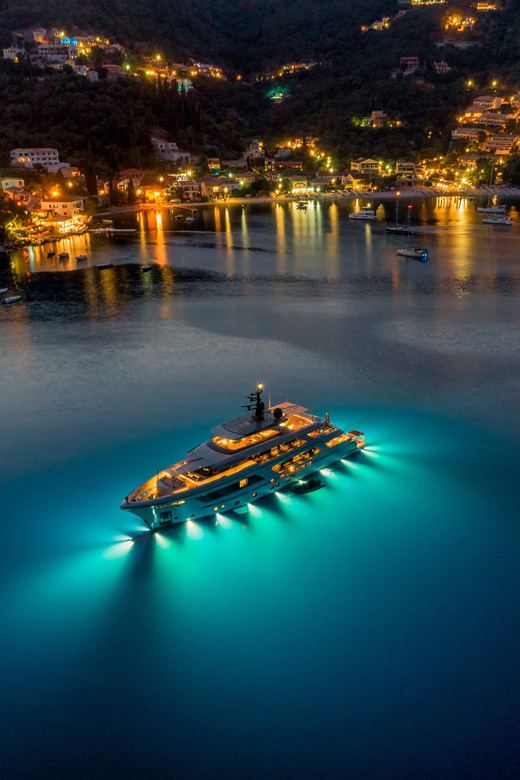 Corfu Sunset Cruise Escape with live DJ, drinks and snacks - The swim stop near Perama