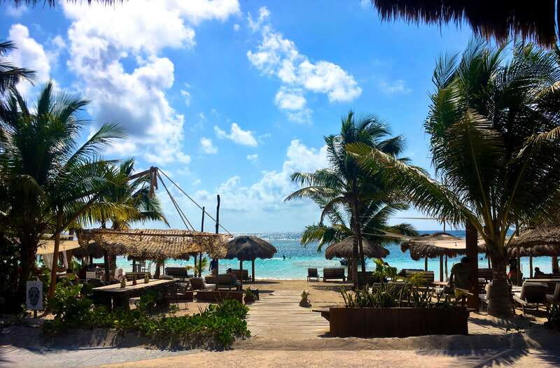 Costa Maya: Yaya Beach Break Open Bar & Optional VIP Cabana - Unlimited drinks, with food ordered separately