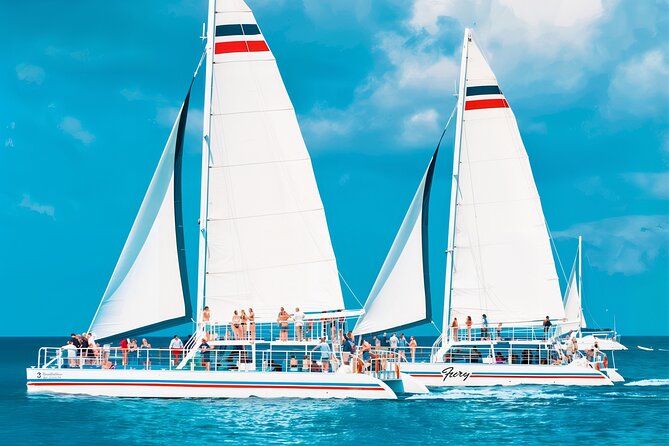 Cozumel Catamaran Fun: Snorkeling, Open Bar & Water Park - Key points at a glance