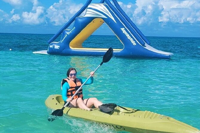 Cozumel Catamaran Fun: Snorkeling, Open Bar & Water Park - El Cielo’s shallow water and starfish