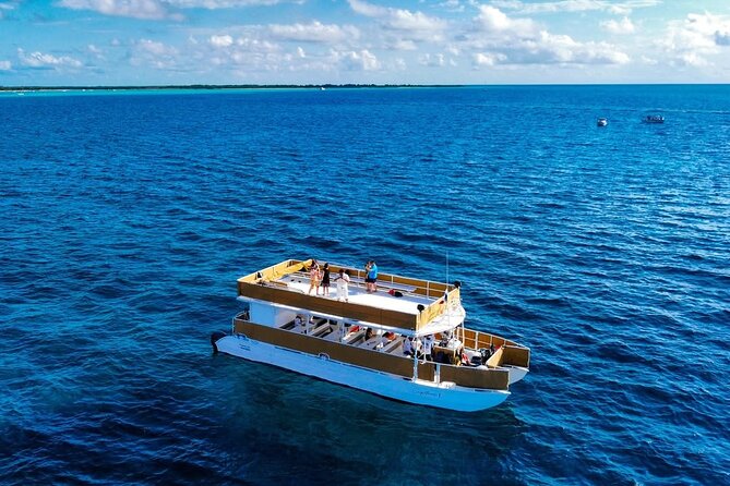 Cozumel Catamaran Tour: Snorkel at Top Reefs & Open Bar - El Cielito Beach, lunch, and the open bar