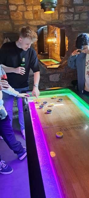 Crew Bar Prague: Open bar, ping pong or shuffleboard game - What the open bar really includes