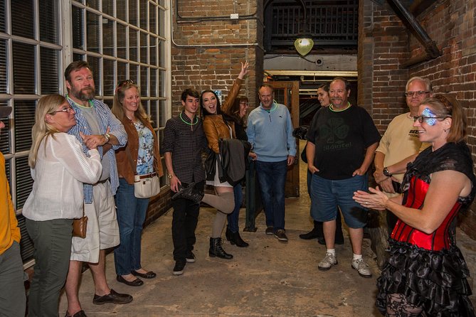 Denver Haunted Booze and Boos Ghost Walking Tour - Lower Downtown - Nola Jane adds time to enjoy a drink
