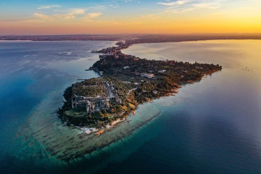 Desenzano del Garda: Sunset Boat Trip at Sunset with Drink - Why Sirmione is best seen from the lake