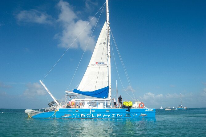 Dolphin Catamaran Snorkel and Sail with Open Bar - Boca Catalina Bay brings the longer reef session