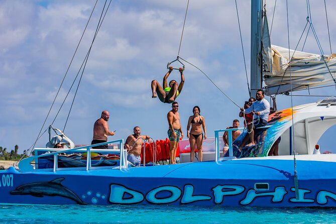 Dolphin Catamaran Snorkel and Sail with Open Bar - What the three-hour schedule feels like