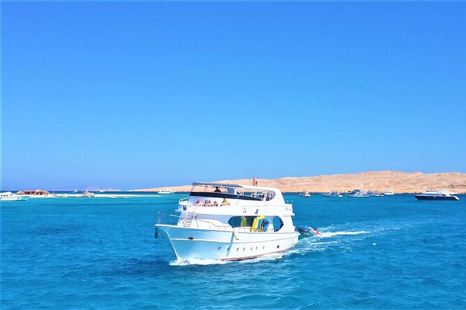 Dolphin House By Private Speed Boat & Drinks & Transfer-Hurghada - Drinks, deck time, and control over the pace