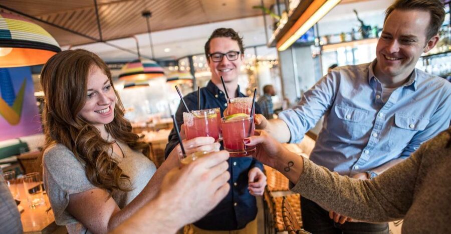 Downtown Denver Cocktails Tour - Tavernetta and the Brachetto Spritz