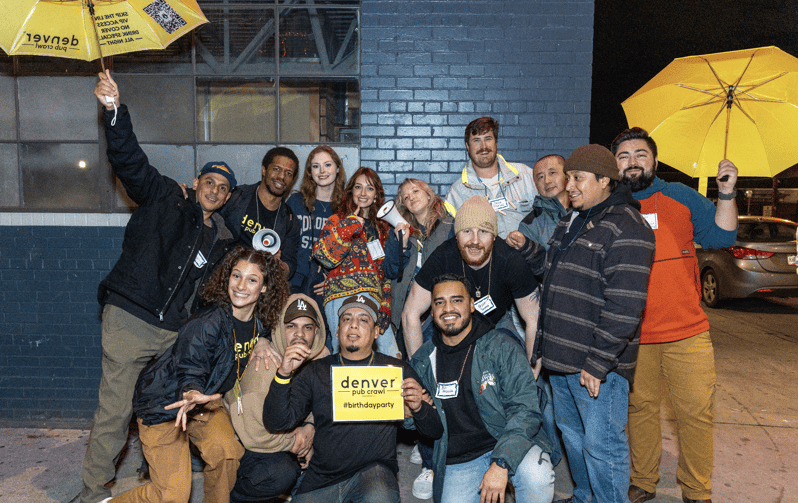 Downtown Denver Pub Crawl - Food & Drinks Included! - Walking through downtown Denver for 4.5 hours