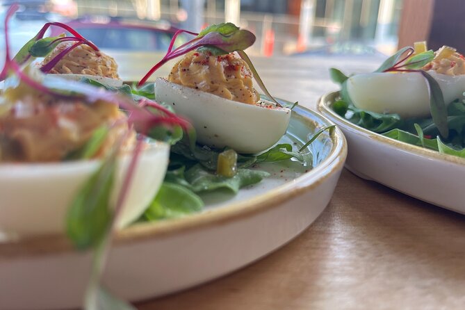 Downtown Food Tour with Drinks - MARKET Seafood Eatery and the art pairing