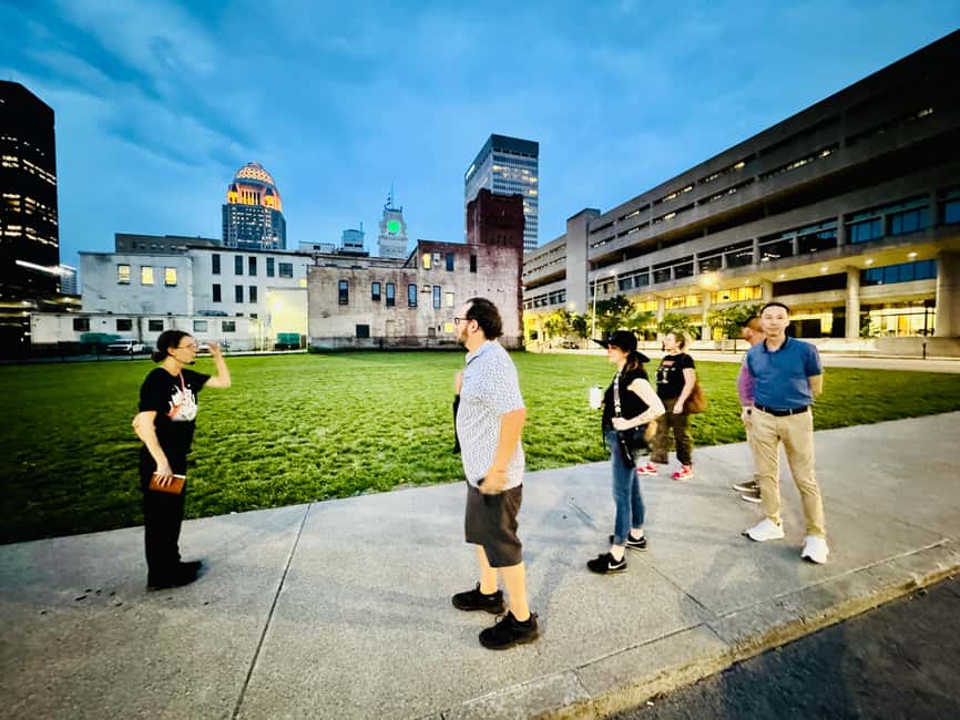 Downtown Louisville: Misfits and Mayhem Walk with Cocktail - The Galt House and the city’s public stage