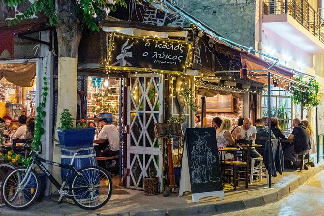 Drinks & Bites in Athens Private Tour - Three bites give you a taste, not a full meal