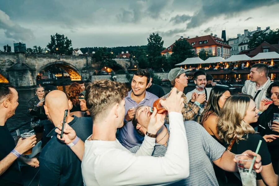 Drunken Monkey Prague Boat Party Open Bar to Duplex Club - Key details before you book