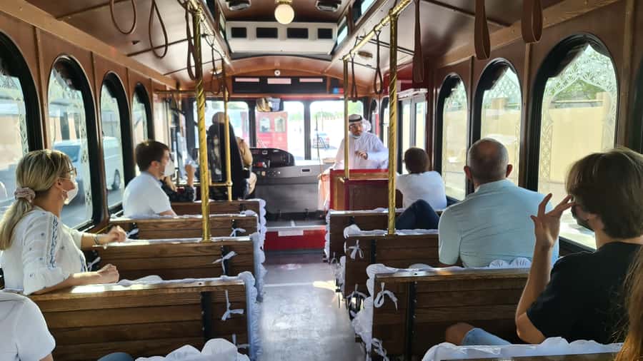 Dubai: Heritage Express Cultural Trolley Tour with Drinks - Why this trolley tour works in modern Dubai