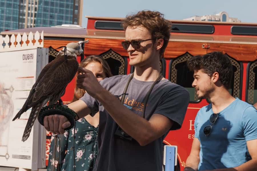 Dubai: Heritage Express Cultural Trolley Tour with Drinks - Starting at the Sheikh Mohammed Centre