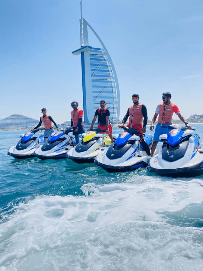 Dubai: Jet Ski Tour to Burj Al Arab and Atlantis - Palm Jumeirah from the water