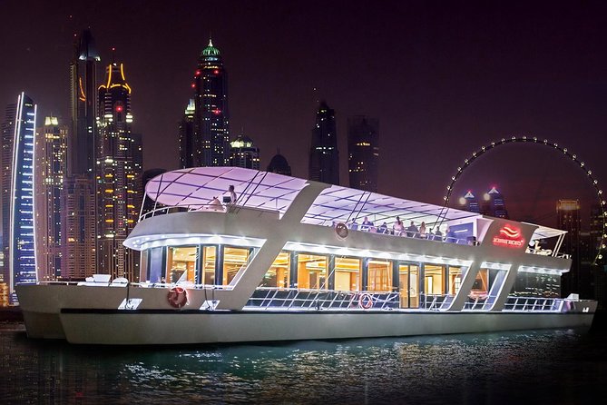 Dubai Marina Dinner Cruise with Live Music & Open Bar - Private seating and the upper-deck question