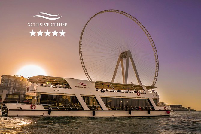 Dubai Marina Dinner Cruise with Live Music & Open Bar - Arriving at Xclusive Yachts in Dubai Marina