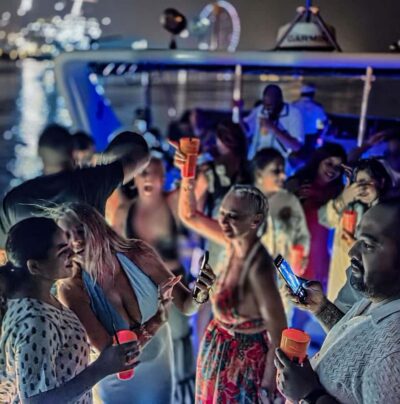 Marina Yacht Party with BBQ, Unlimited Drinks and DJ