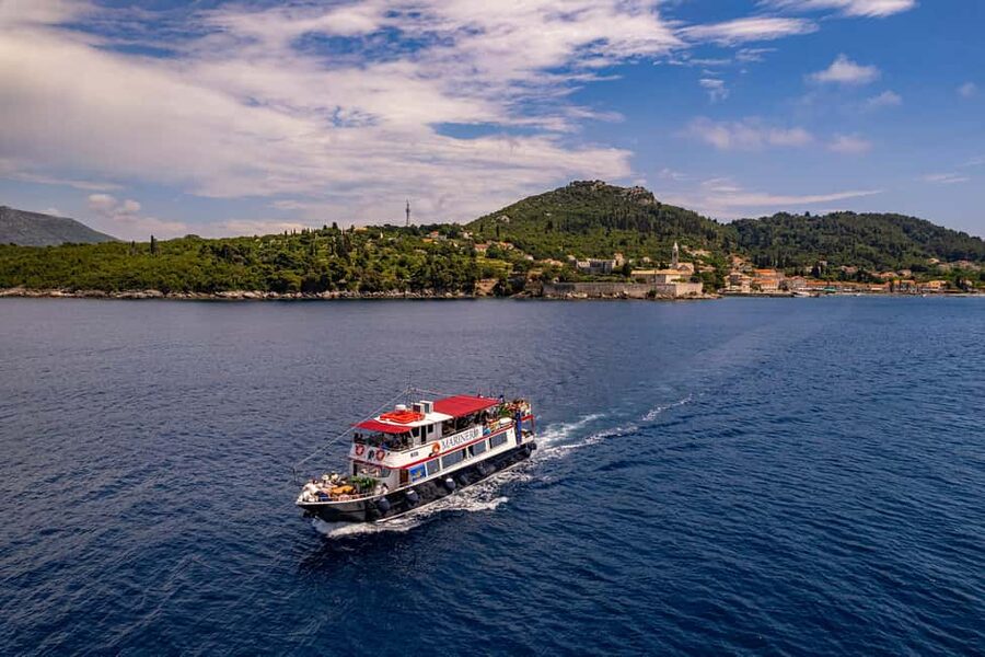 Dubrovnik: Elaphite Island Cruise w/ Drinks & Optional Lunch - The first cruise along Dubrovnik’s coast