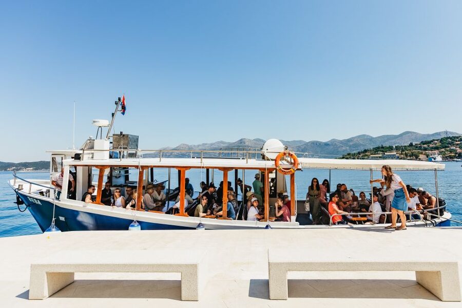 Dubrovnik: Elaphite Island Cruise w/ Drinks & Optional Lunch - Boarding the RITA and settling into the day