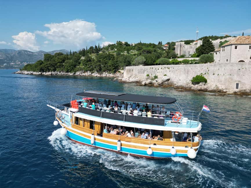 Dubrovnik: Elaphite Islands Cruise with Drinks/Lunch Options - Šipan: stone houses and a quieter pause