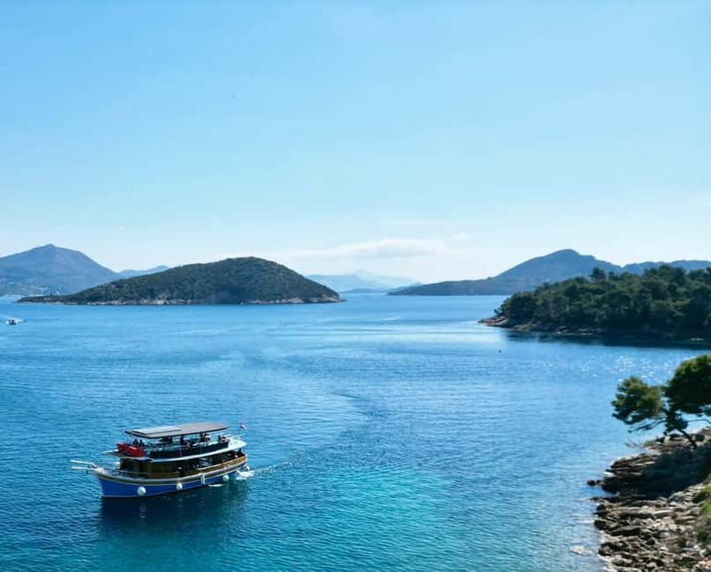 Dubrovnik: Elaphite Islands Cruise with Drinks/Lunch Options - Lopud: beach time, swimming, and the longest stop
