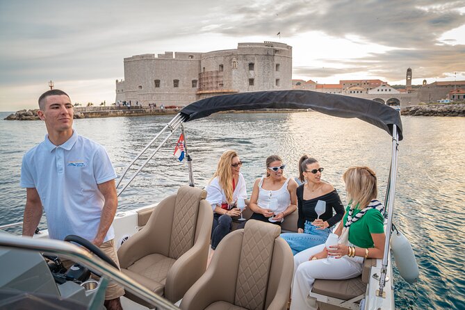 Dubrovnik Private Speedboat Tour to Elaphite Islands with Drinks - Koločep and the Blue Cave stop