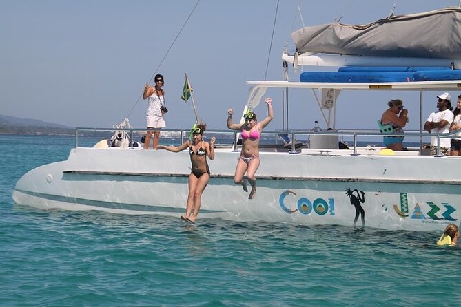 Dunn's River Falls Party Cruise, Blue Hole with Snorkeling, free beverages - Blue Hole sets the tone for an active Jamaican day