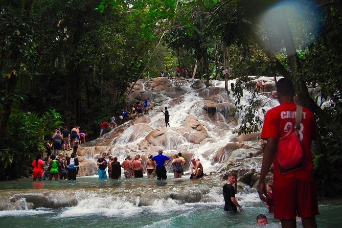 Dunn's River Falls Party Cruise, Blue Hole with Snorkeling, free beverages - The guides can shape the whole day